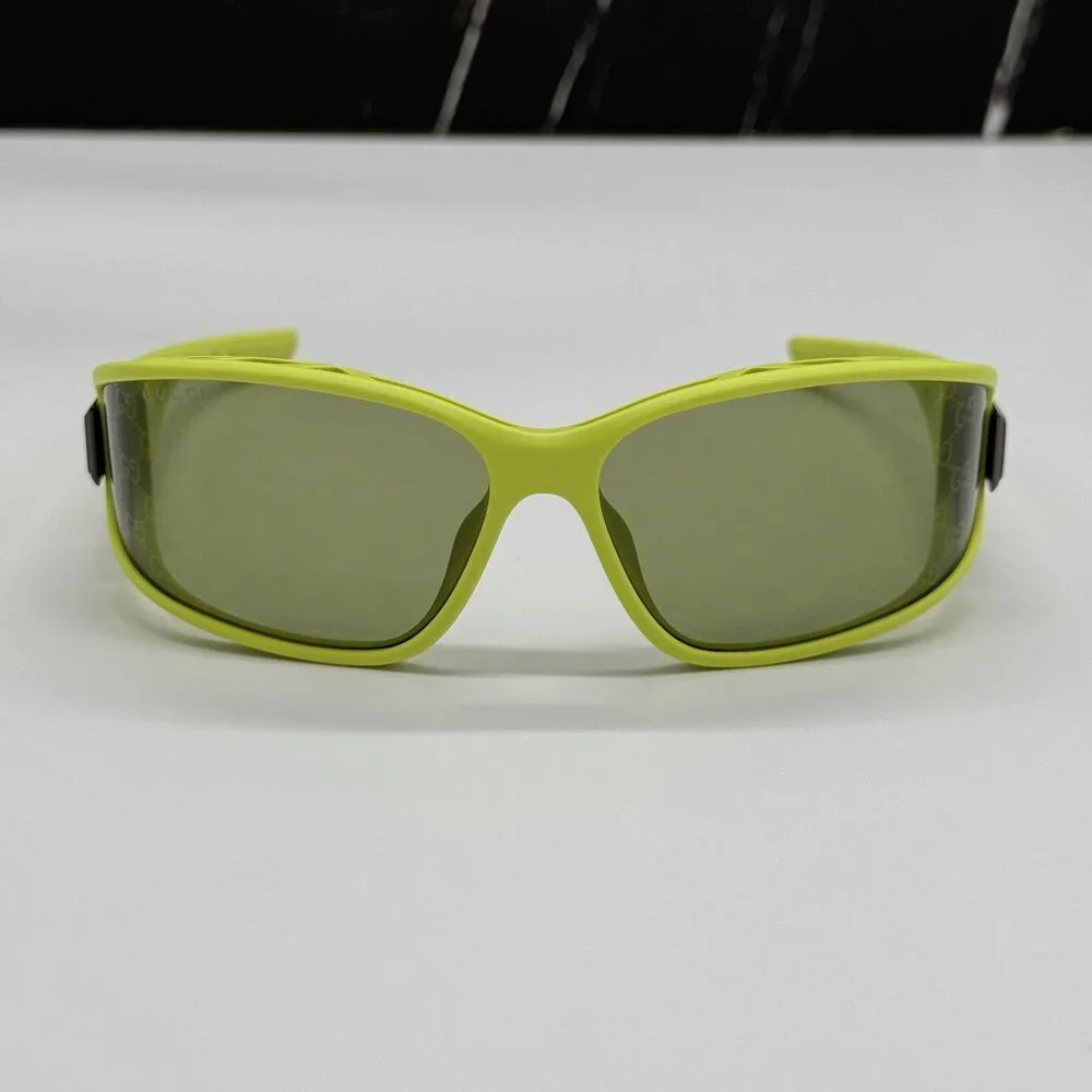 NEW GUCCI SUNGLASSES GREEN MEN EYEWEAR GUCCI GG2011S 002